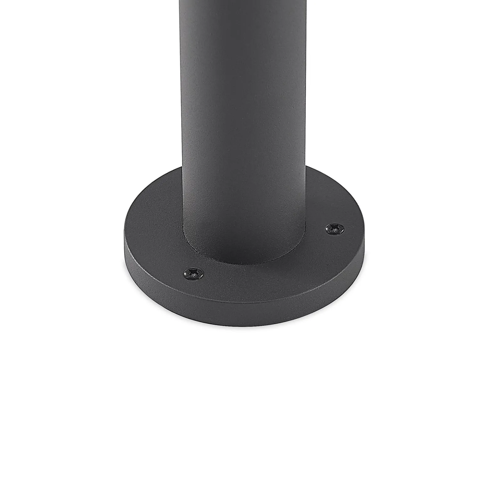 Lucande Wegelampe Berenike, 85 cm, dunkelgrau, Metall, GX53