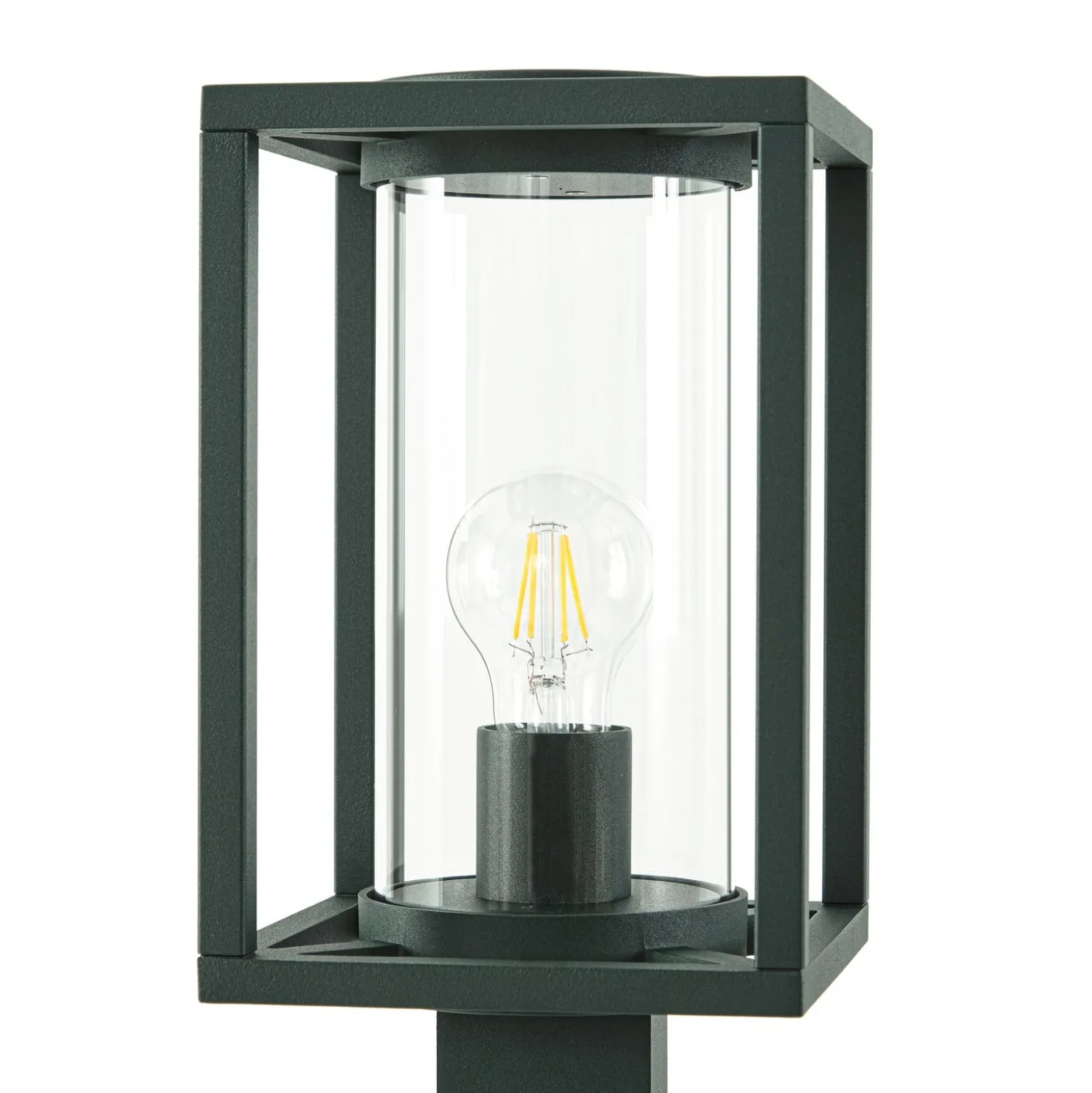 Lucande Wegeleuchte Ferda, 100 cm, grün, IP44