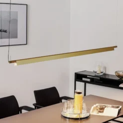 Luceplan Compendium - LED-Pendelleuchte, messing