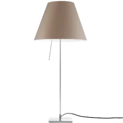 Luceplan Costanza Tischlampe D13if alu/nougat