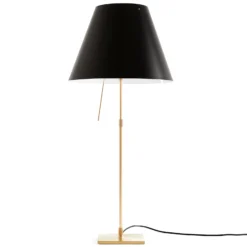 Luceplan Costanza Tischlampe D13 messing/schwarz