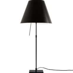 Luceplan Costanza Tischlampe D13 schwarz/schwarz