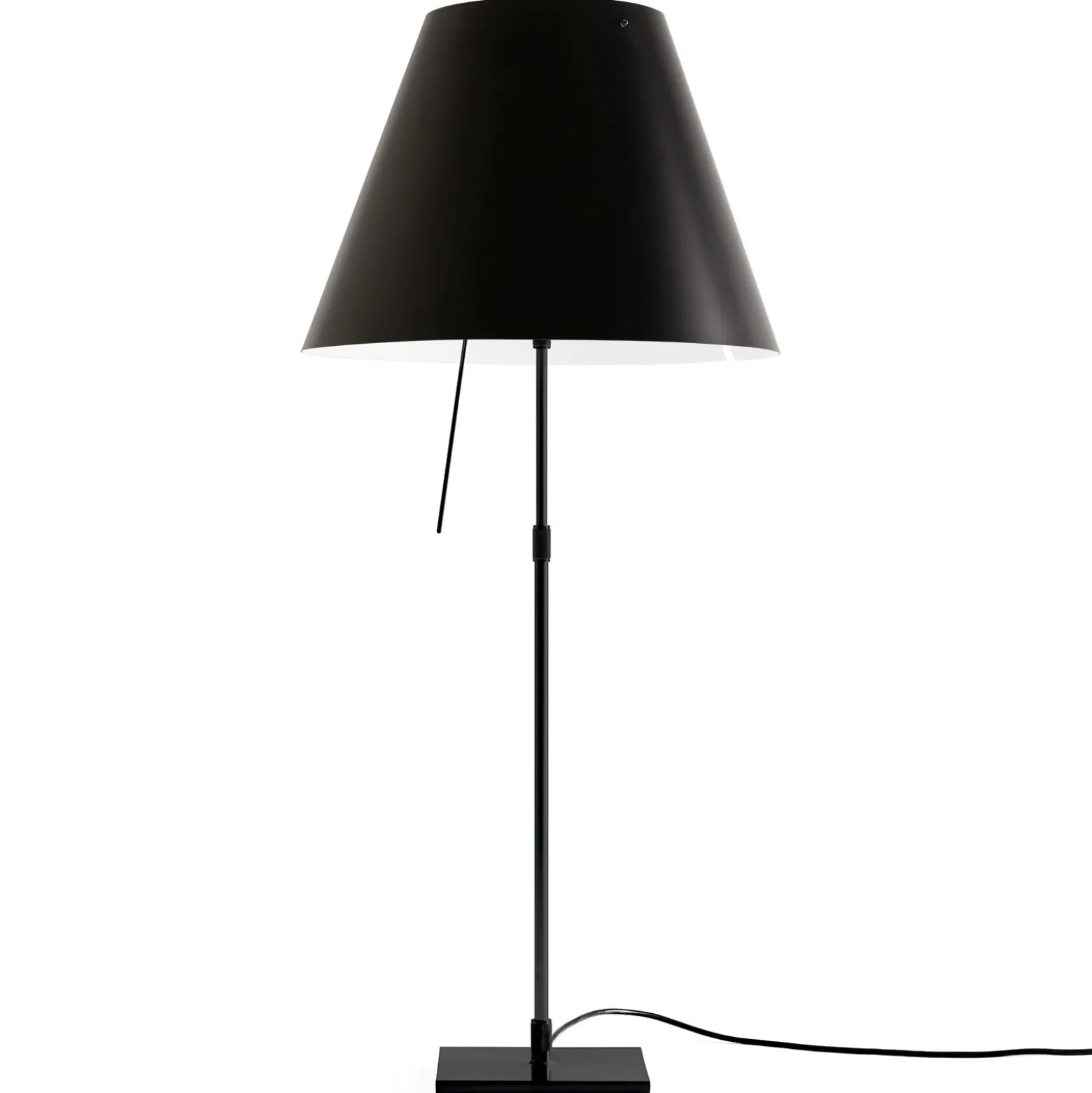 Luceplan Costanza Tischlampe D13 schwarz/schwarz