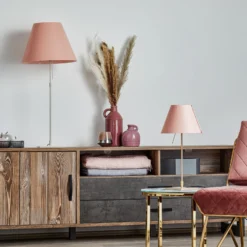 Luceplan Costanzina Tischlampe messing rosa