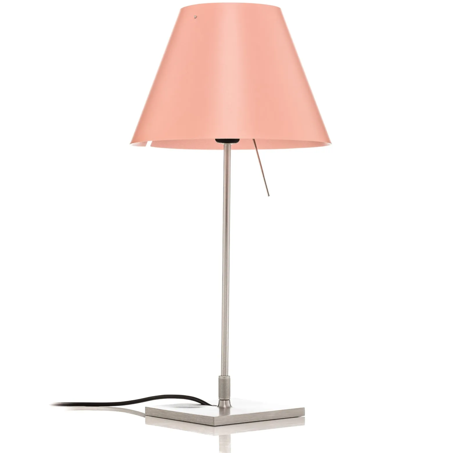 Luceplan Costanzina Tischleuchte alu, rosa