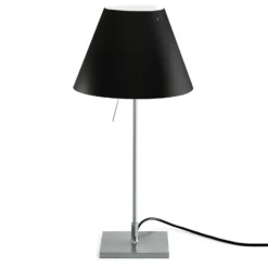 Luceplan Costanzina Tischleuchte alu, schwarz