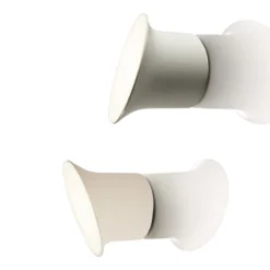 Luceplan Ecran In & Out LED-Wandleuchte, opalweiß