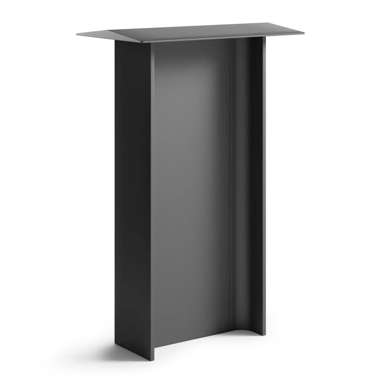 Luceplan Fienile LED-Wegeleuchte 72 cm dunkelgrau