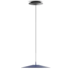 Luceplan Koinè LED-Hängeleuchte 927 Ø37cm blau