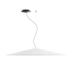 Luceplan Koinè LED-Hängeleuchte 927 Ø110cm weiß