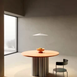 Luceplan Koinè LED-Hängeleuchte 927 Ø110cm weiß