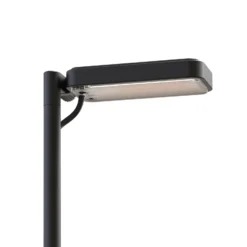 Luceplan LED-Wegelampe Flia, 180cm hoch, schwarz, Kunststoff