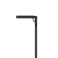 Luceplan LED-Wegelampe Flia, 75 cm hoch, schwarz, Kunststoff
