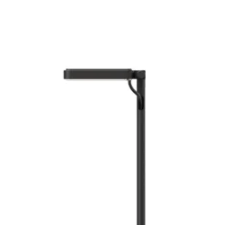 Luceplan LED-Wegelampe Flia, 2-flammig, schwarz, Kunststoff