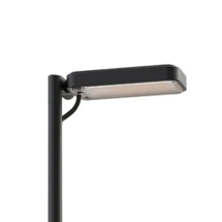 Luceplan LED-Wegelampe Flia, 2-flammig, schwarz, Kunststoff