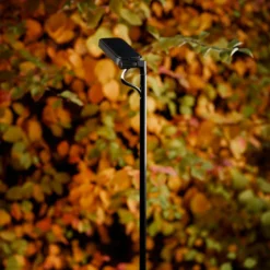 Luceplan LED-Wegelampe Flia, 2-flammig, schwarz, Kunststoff