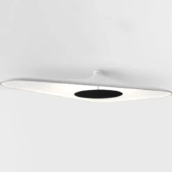 Luceplan Soleil Noir LED-Deckenleuchte, weiß