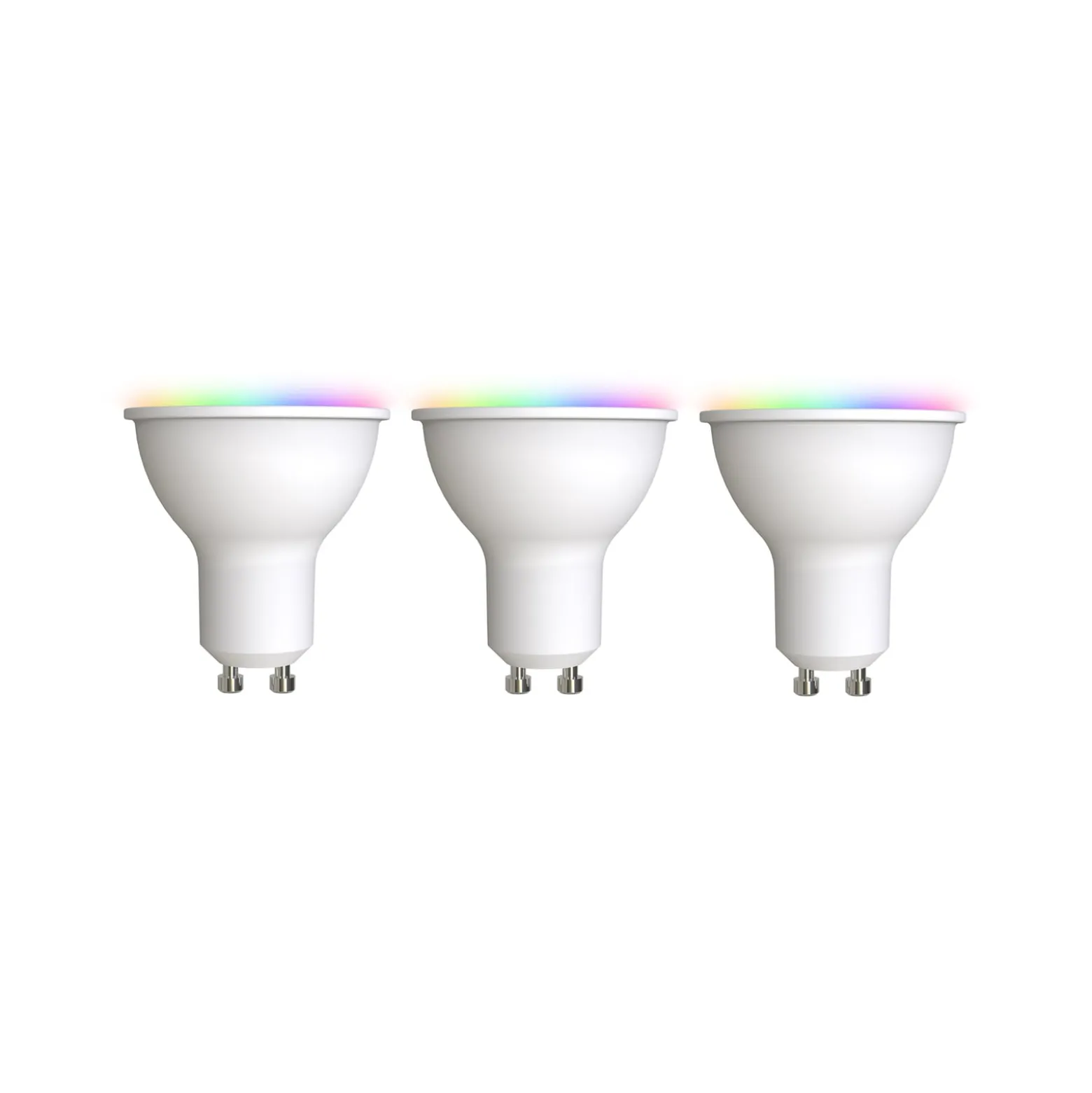 LUUMR Smart GU10 4,7W RGBW CCT ZigBee Hue 3er