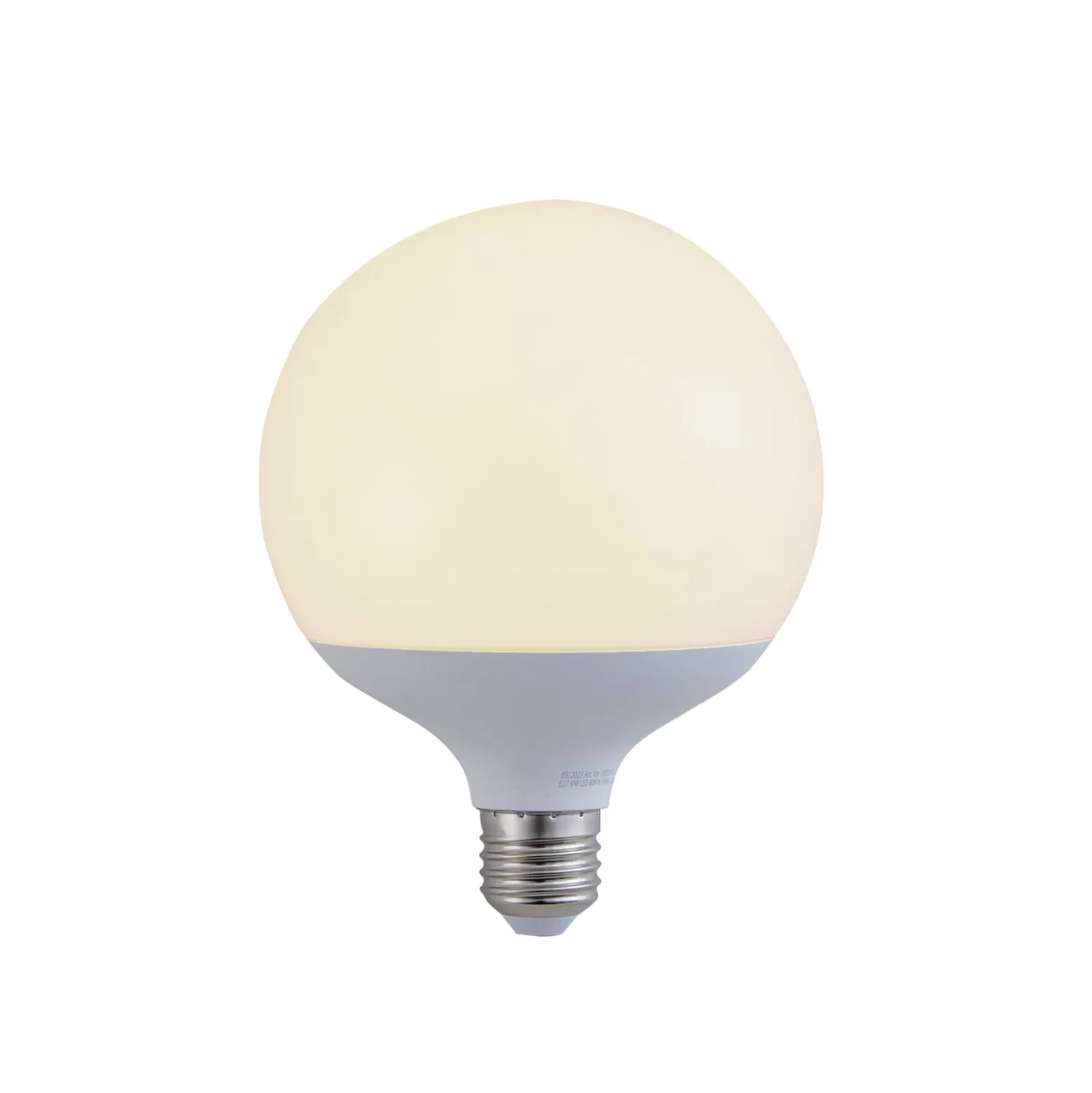 LUUMR Smart LED, E27, G125, 9W, RGB, Tuya, WLAN, matt, CCT