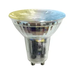 LUUMR Smart LED, GU10, Glas, 4,7W, Tuya, WLAN, klar, CCT