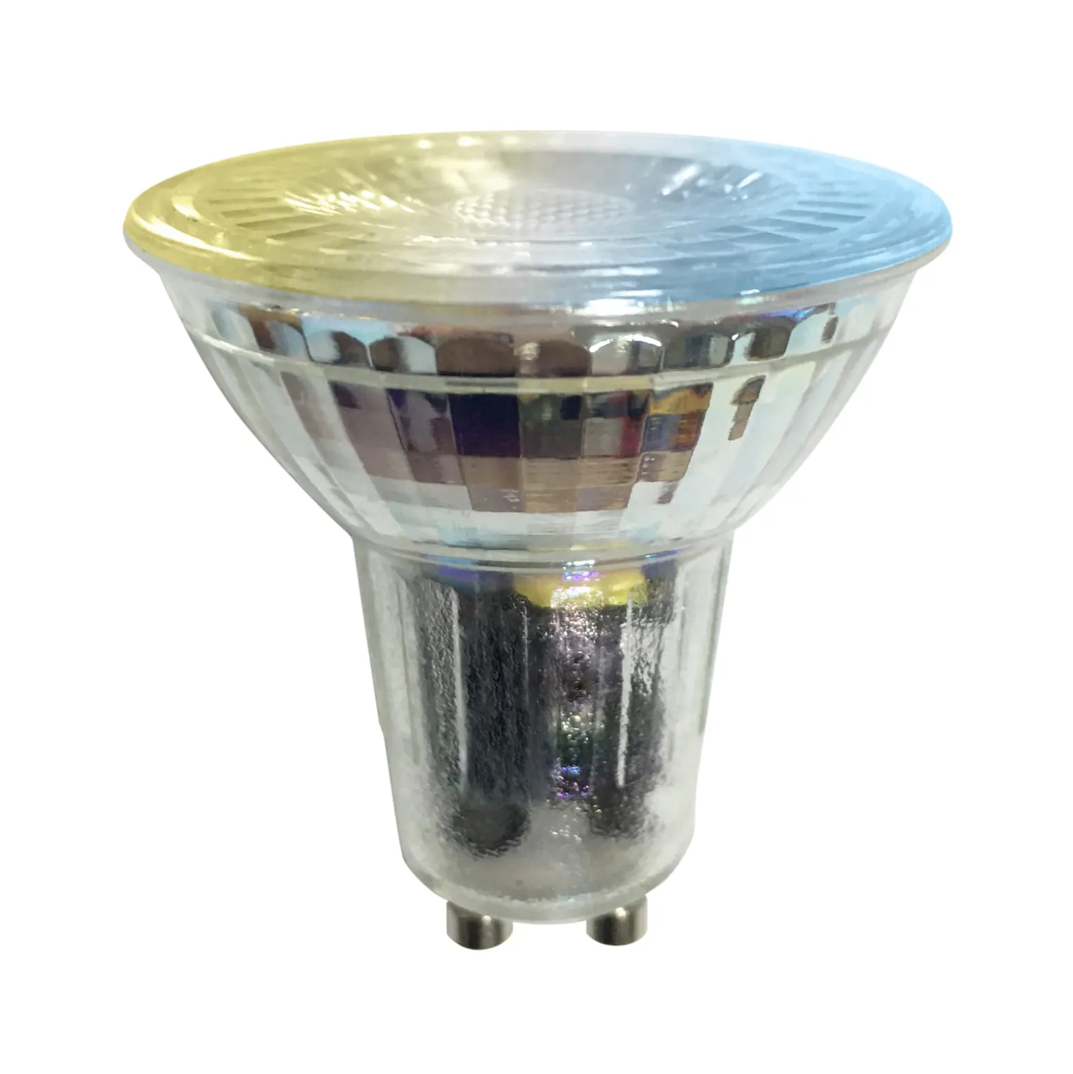 LUUMR Smart LED, GU10, Glas, 4,7W, Tuya, WLAN, klar, CCT