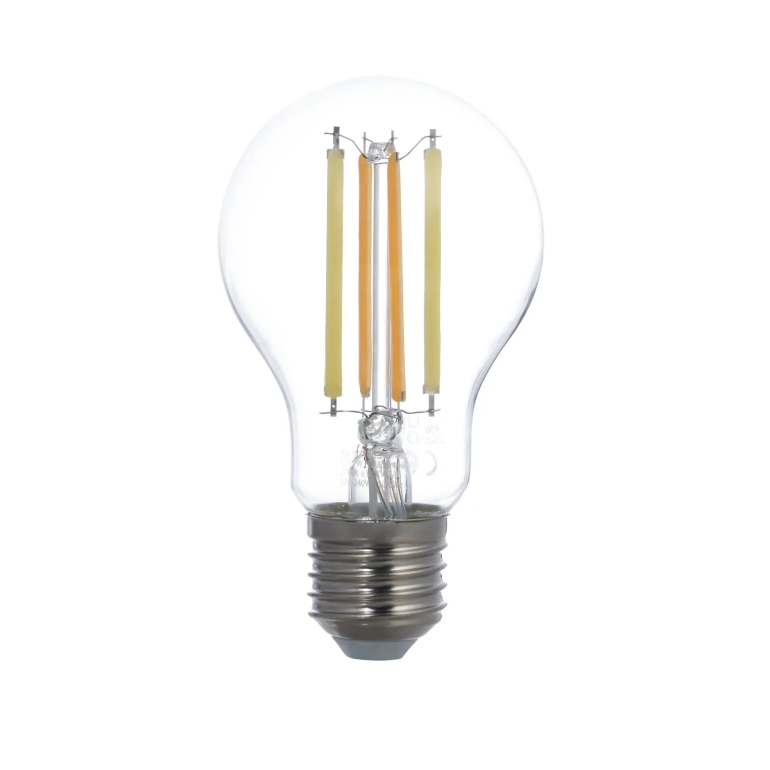 LUUMR Smart LED-Leuchtmittel E27 A60 7W klar ZigBee Hue Tuya