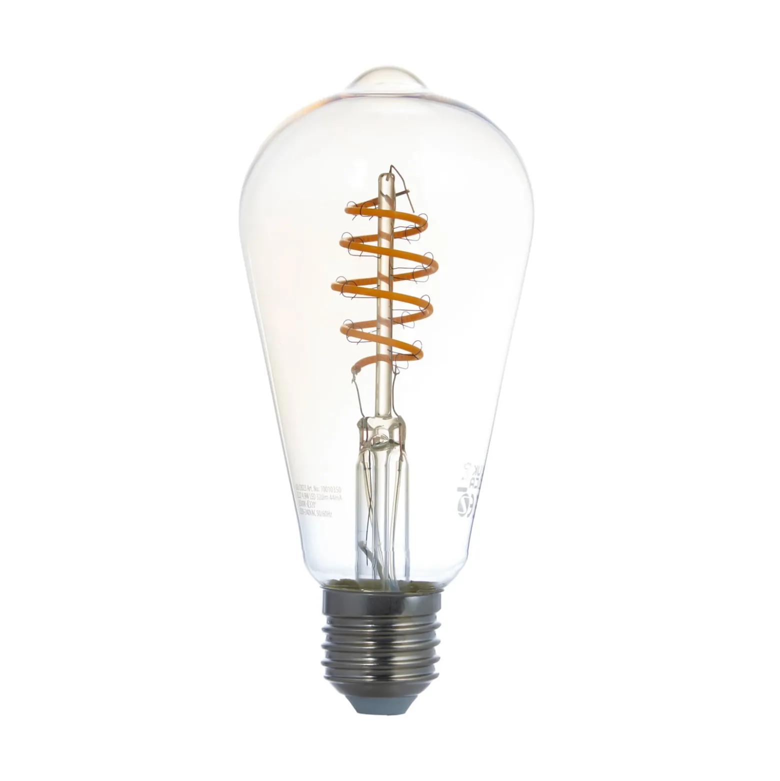 LUUMR Smart LED-Leuchtmittel E27 ST64 4,9W klar ZigBee Hue
