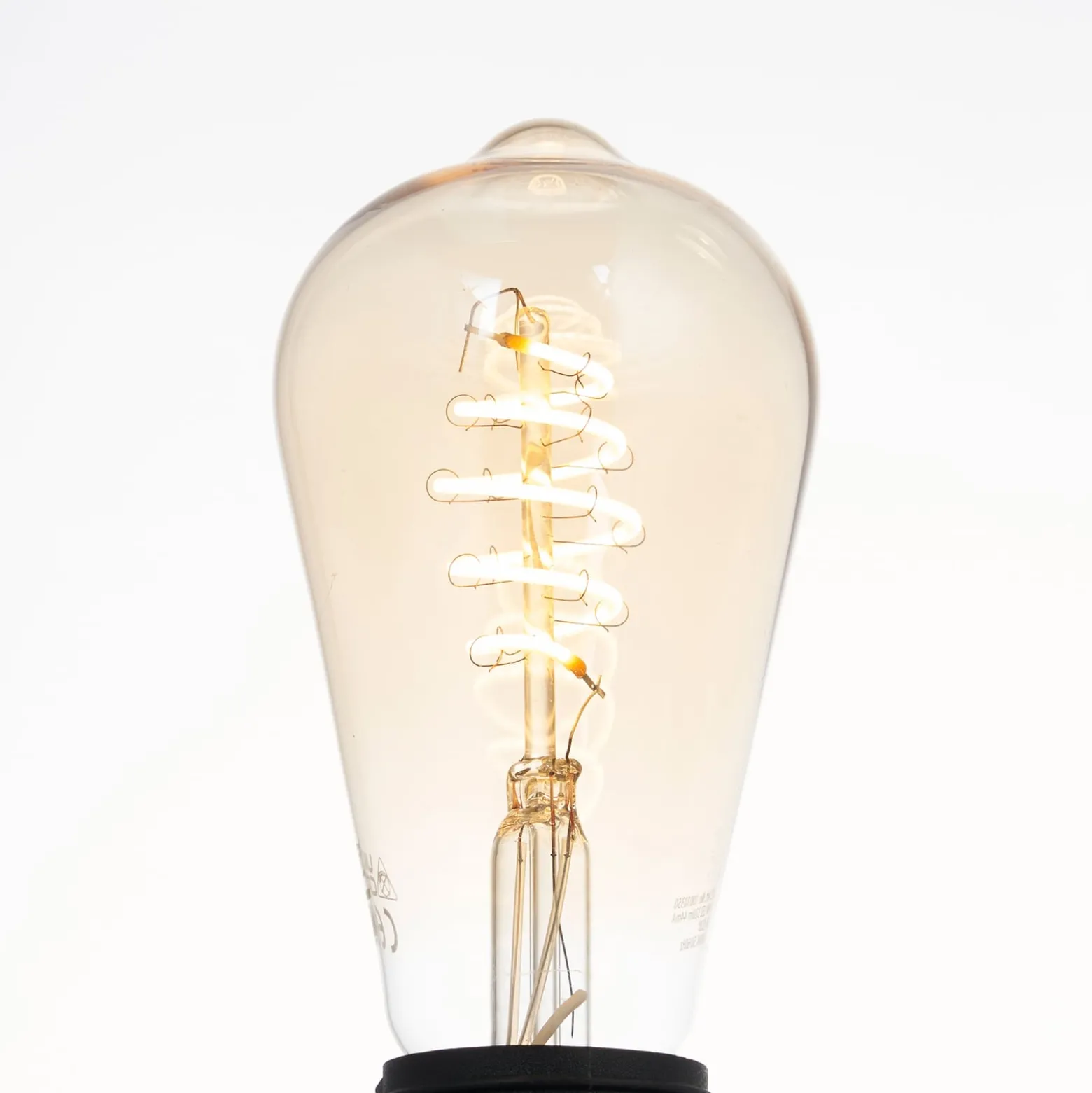 LUUMR Smart LED-Leuchtmittel E27 ST64 4,9W klar ZigBee Hue