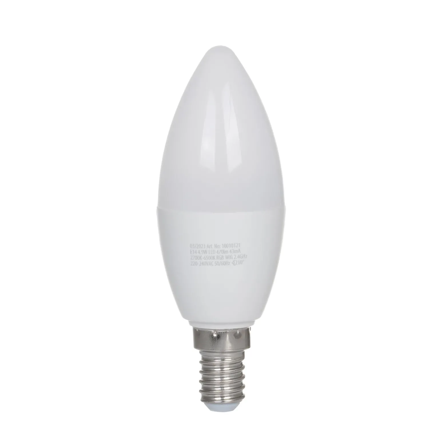 LUUMR Smart LED-Leuchtmittel E14 4,9W RGB Tuya WLAN matt CCT