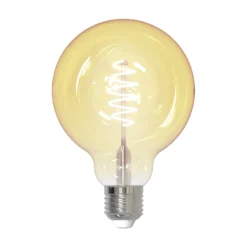 LUUMR Smart LED-Leuchtmittel G95 E27 amber 4,9W Tuya WLAN