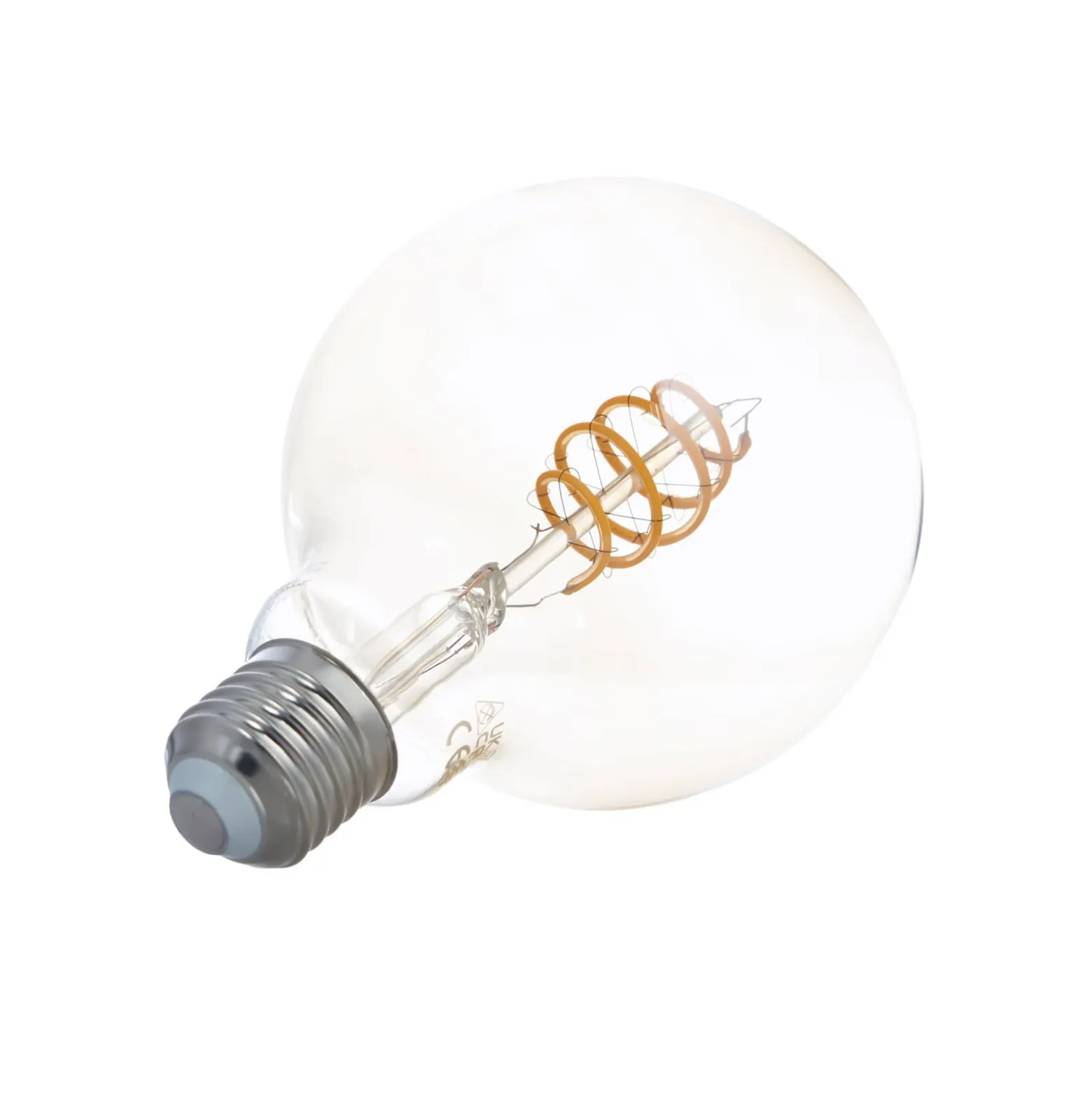 LUUMR Smart LED-Leuchtmittel G95 E27 amber 4,9W Tuya WLAN