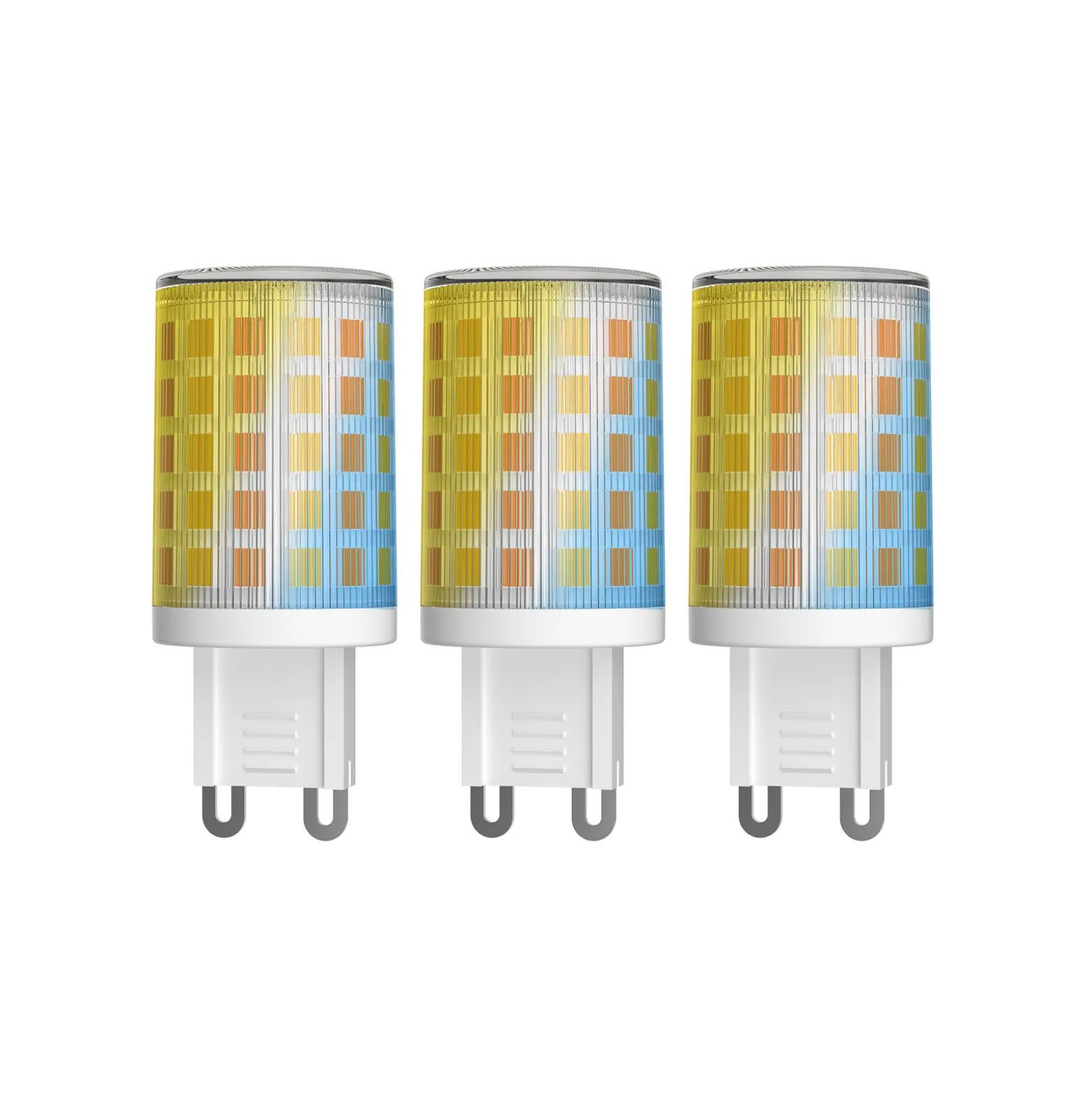 LUUMR Smart LED-Stiftlampe 3er-Set G9 2,5W CCT klar Tuya