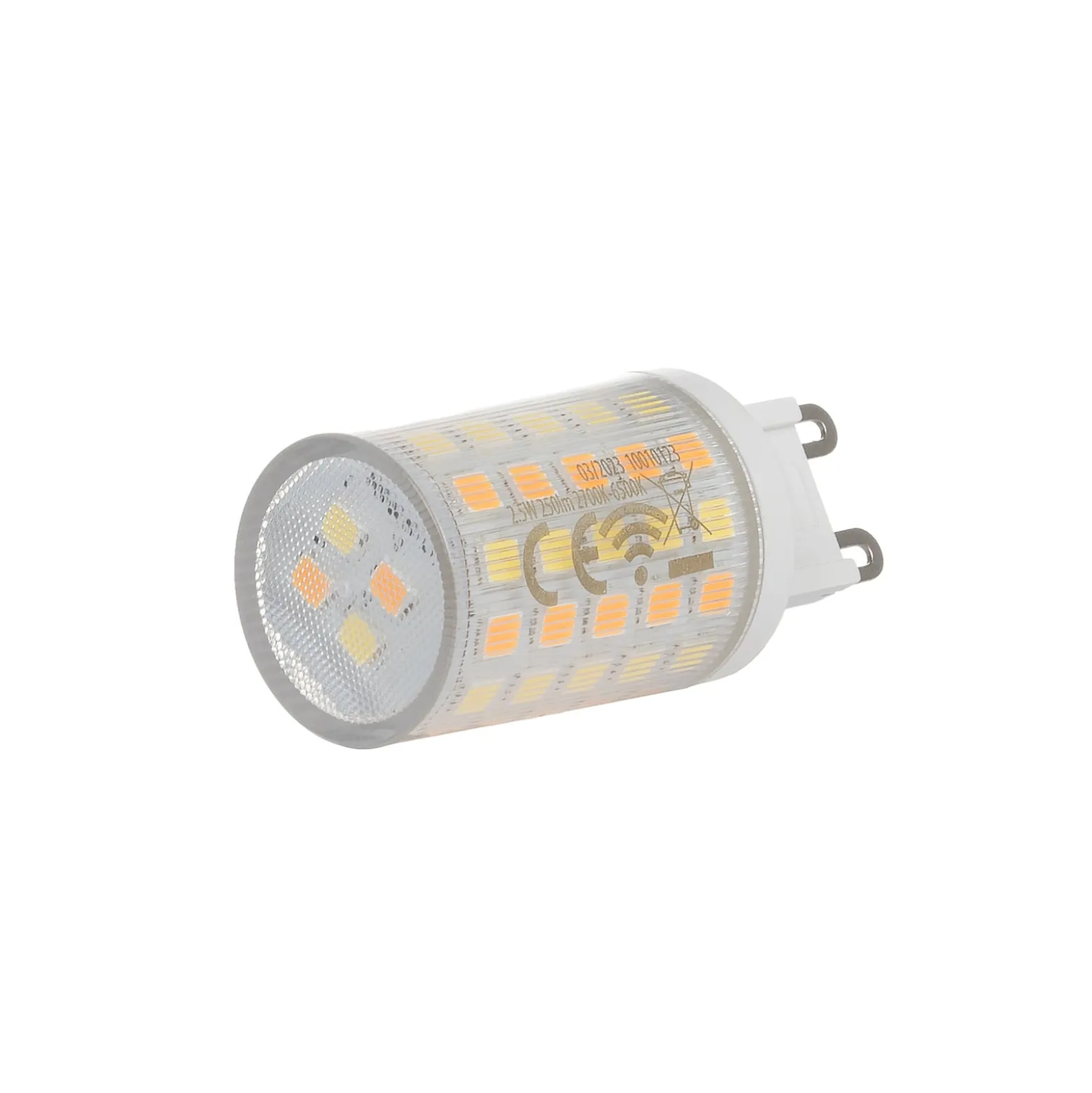LUUMR Smart LED-Stiftlampe 2er-Set G9 2,5W CCT klar Tuya