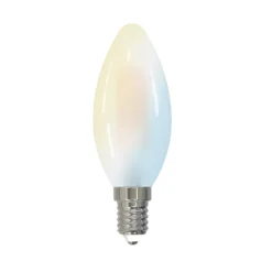 LUUMR Smart LED-Tropfenlampe 3er-Set E14 4,2W CCT klar Tuya