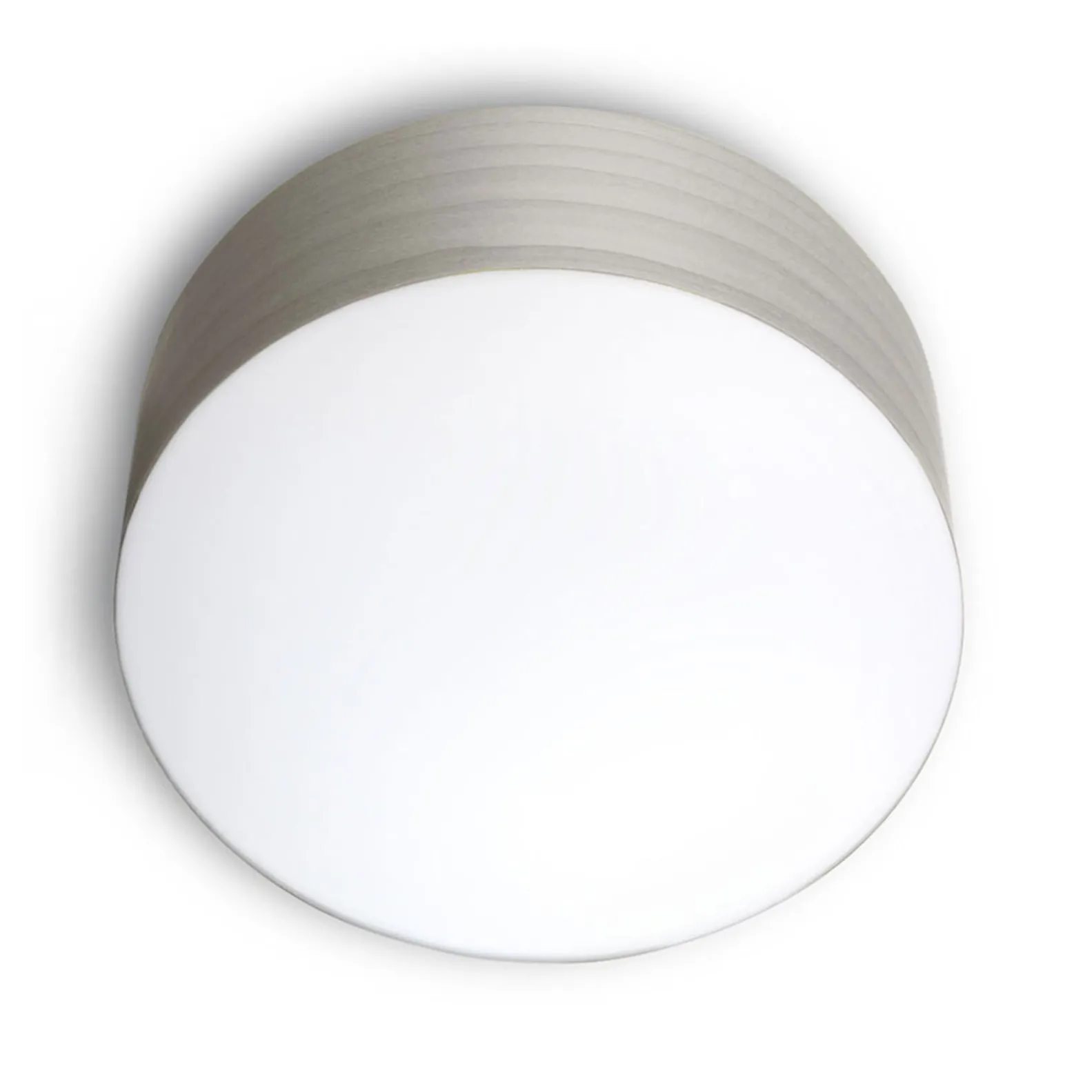 LZF Gea Deckenlampe 0-10V dim, Ø 20cm, grau