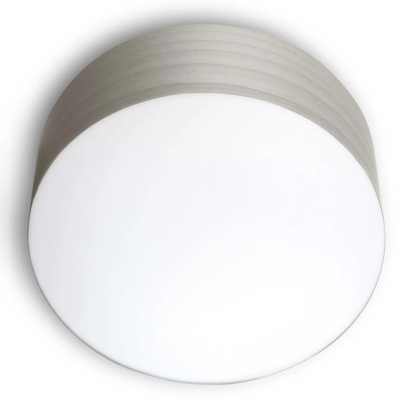 LZF Gea Deckenlampe 0-10V dim, Ø 30cm, grau