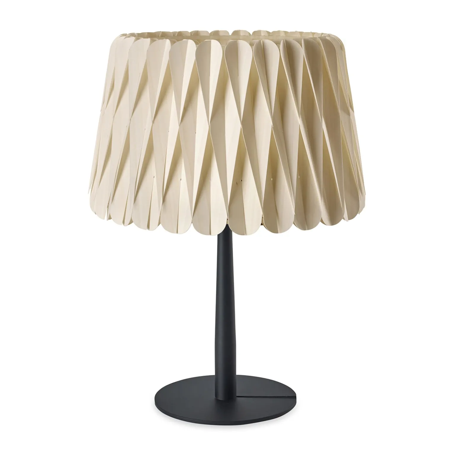LZF Lola Medium Tischleuchte, schwarz/elfenbein