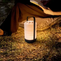 LZF Mini Chou LED-Tischleuchte Akku, elfenbein