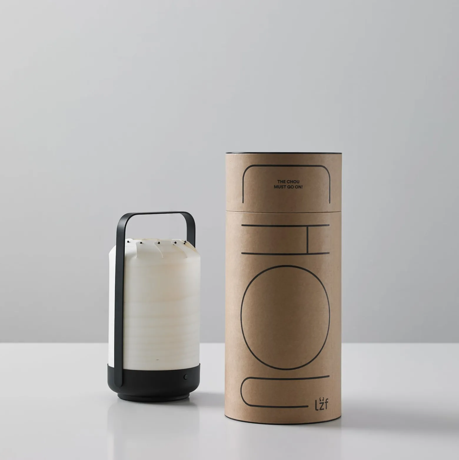 LZF Mini Chou LED-Tischleuchte Akku, elfenbein