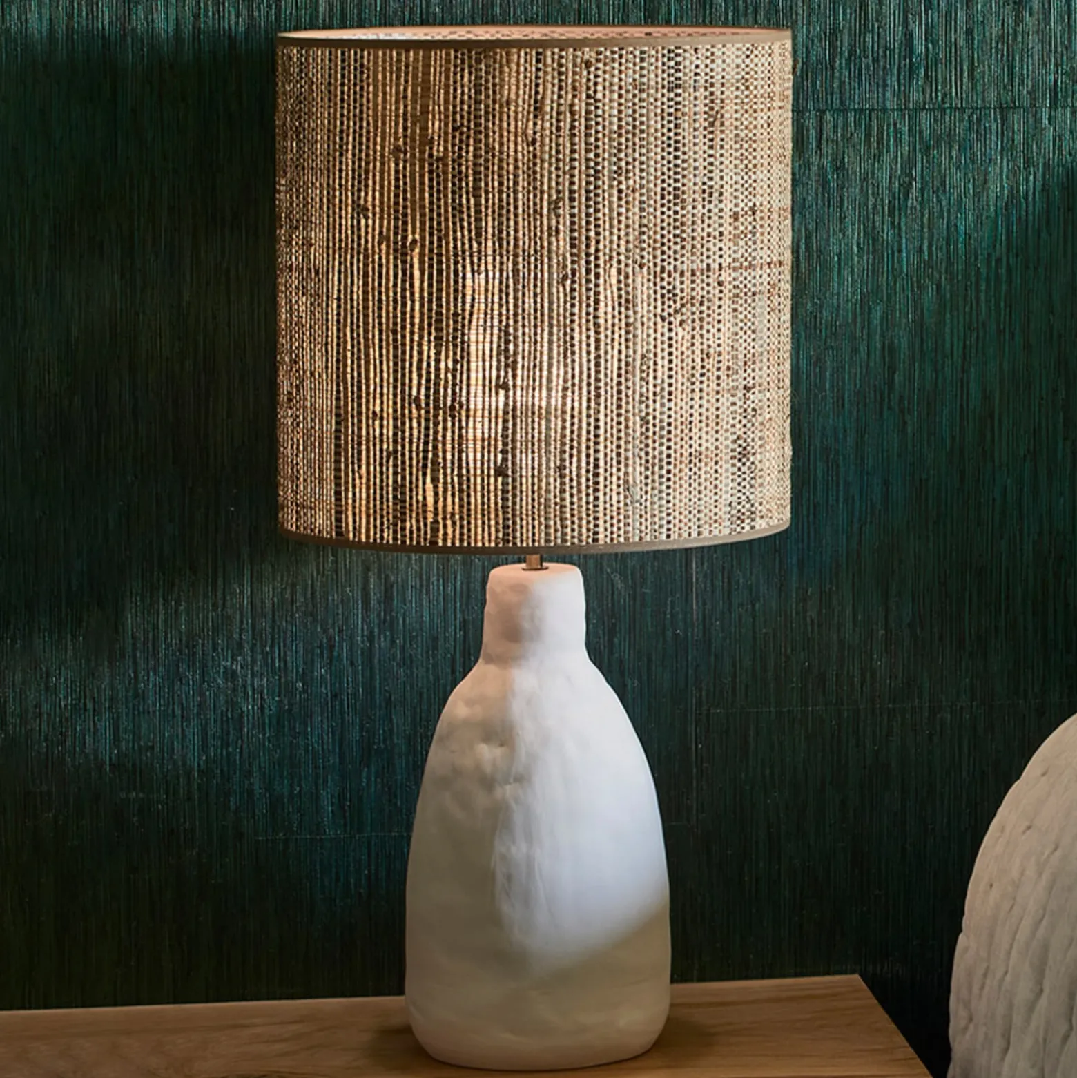 MARKET SET Portinatx L Tischleuchte Höhe 77cm weiß
