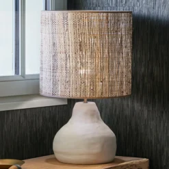 MARKET SET Portinatx M Tischleuchte Höhe 58cm weiß