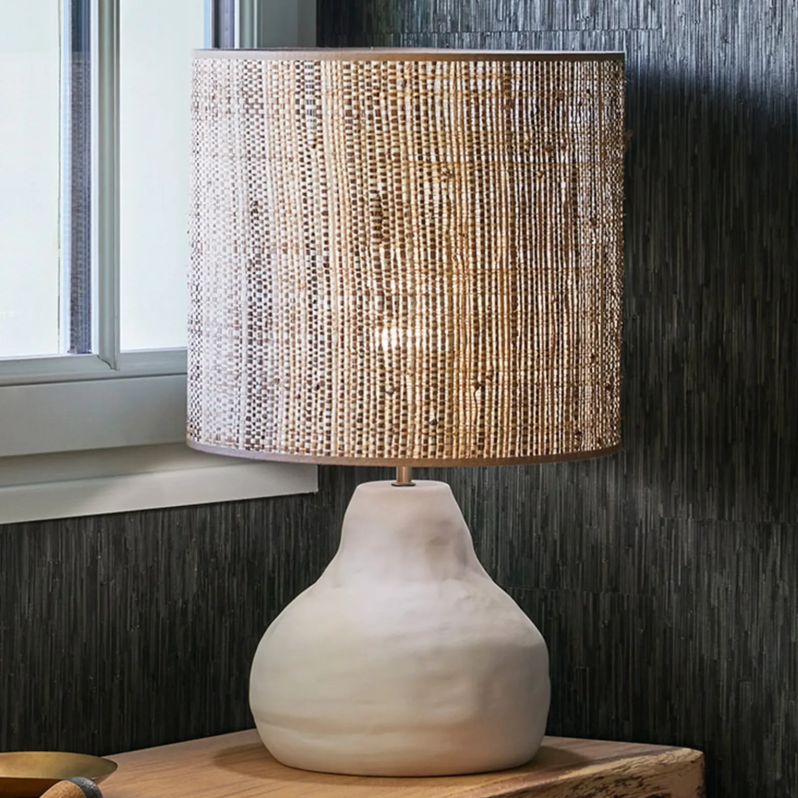MARKET SET Portinatx M Tischleuchte Höhe 58cm weiß