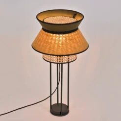 MARKET SET Singapour DBL Tischleuchte, khaki/curry