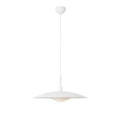Markslöjd Hängeleuchte Piny, weiß, Ø 57 cm, Metall, E27