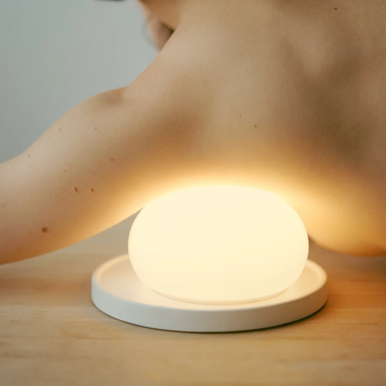 MARSET Bolita LED-Tischlampe, dimmbar weiß