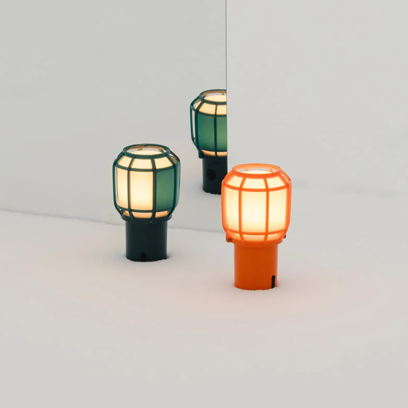 MARSET Chispa LED-Akku-Terrassenlampe IP44 grün