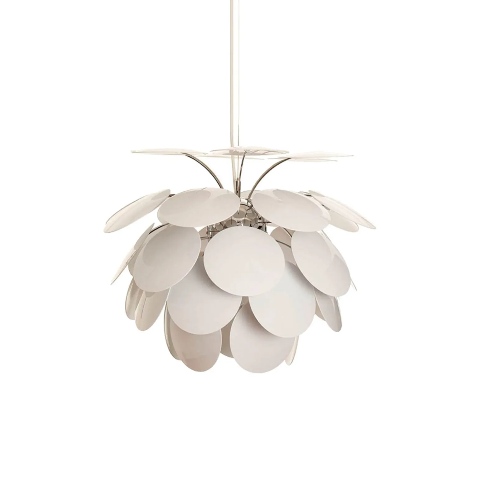 MARSET Discocó Pendellampe Ø 53 cm weiß