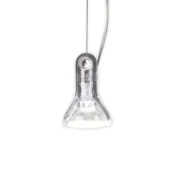 MARSET Hängeleuchte Atlas, 3.000 K, Ø 11 cm, transparent