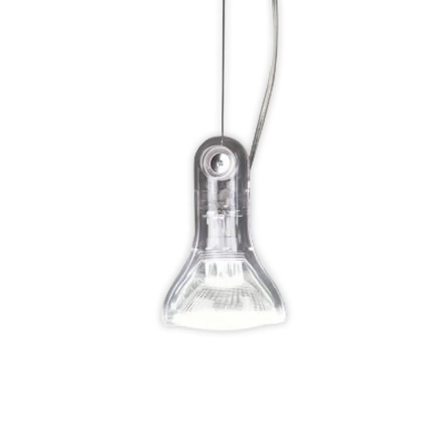 MARSET Hängeleuchte Atlas, 3.000 K, Ø 11 cm, transparent