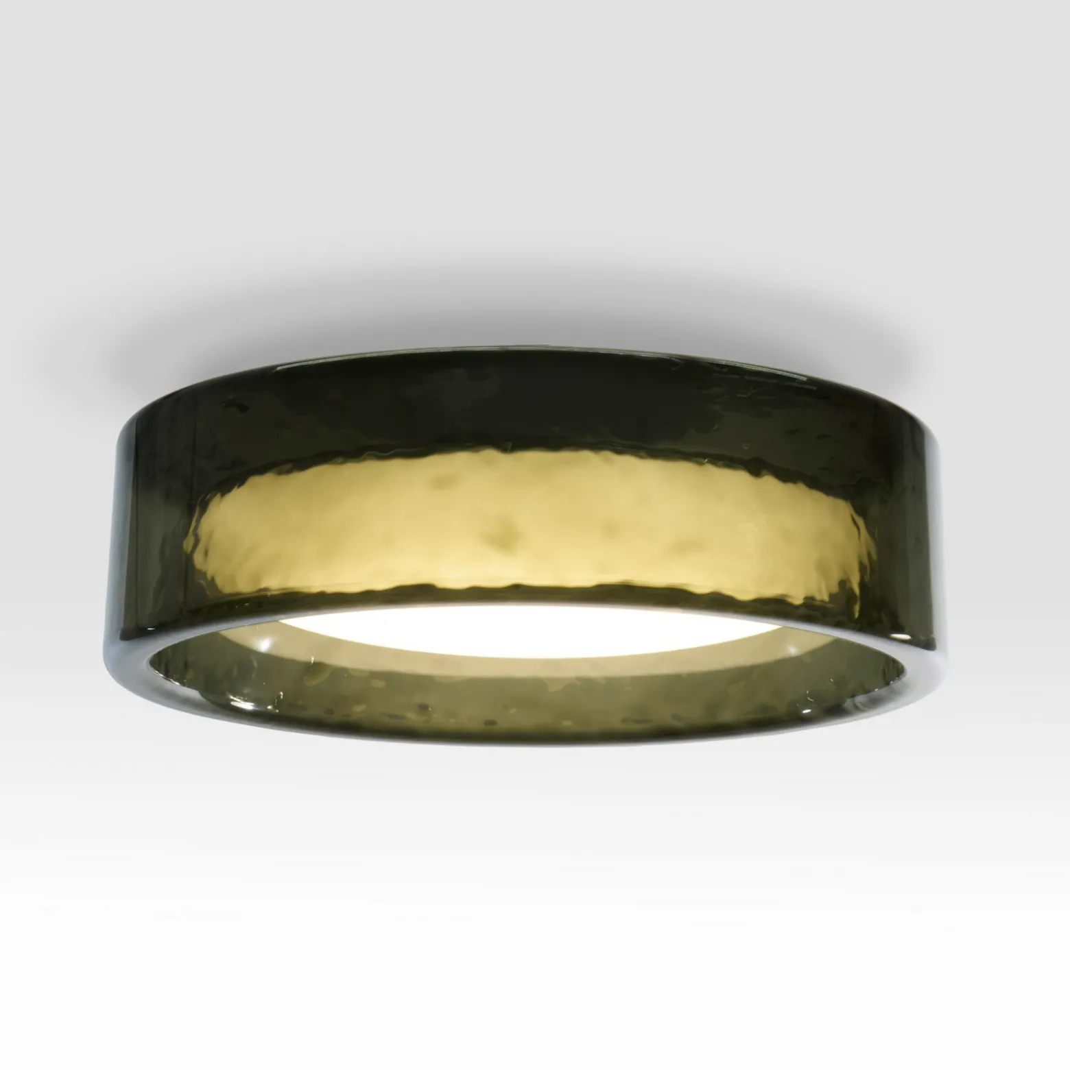 MARSET LED-Deckenlampe Ringo, Ø 90 cm, grün, Kunststoff, CCT
